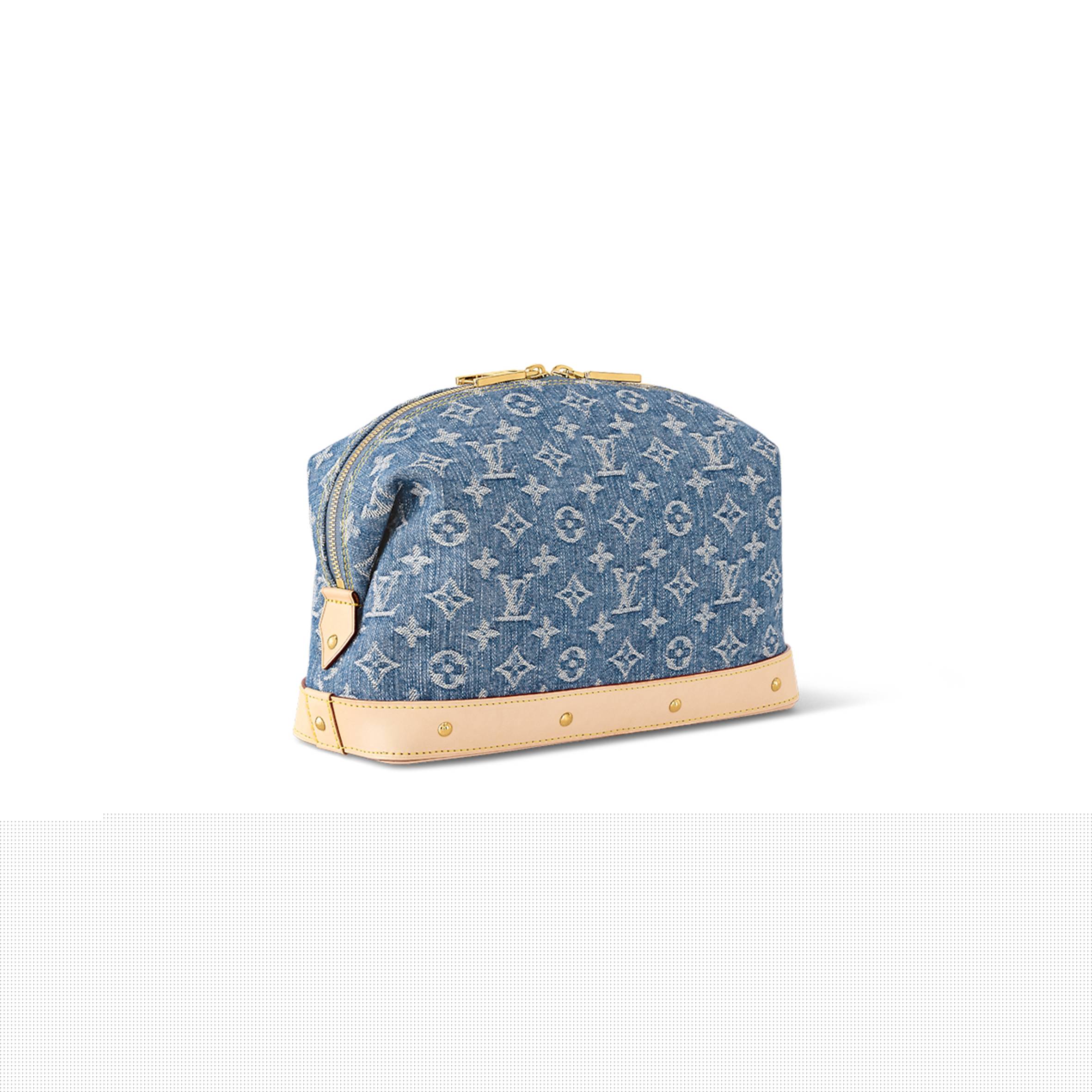 LOUIS VUITTON MASTER DENIM POCHETTE COSMÉTIQUE GM M24317 (27*18*9cm)
